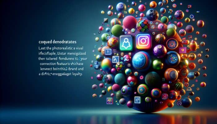 A vibrant Snapchat interface with customized filters for various demographics, boosting brand engagement and loyalty.